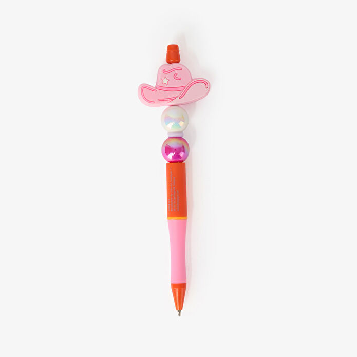 Flying Tiger Copenhagen Pembe Kovboy Şapkalı Tükenmez Kalem