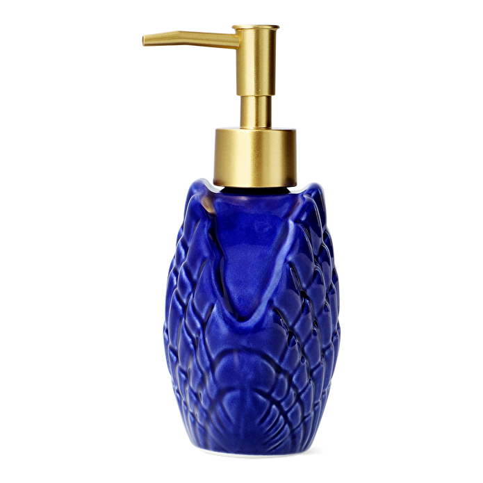 Flying Tiger Copenhagen Mavi Deniz Kabuğu Şeklinde Seramik Sıvı Sabunluk
