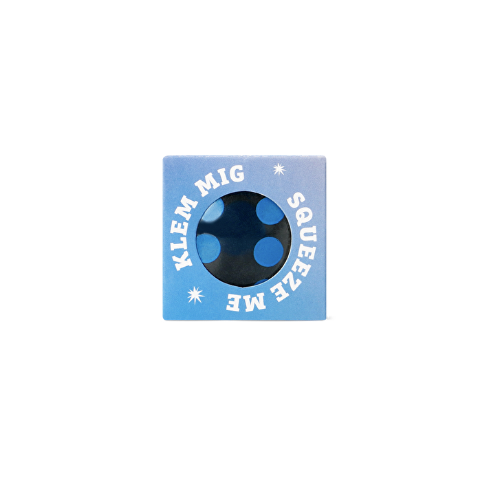 Flying Tiger Copenhagen Mavi Küp Şeklinde Stres Topu