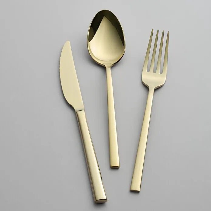 Jumbo 2001 18 Parça 6 Kişilik Yemek Çatal Kaşık Bıçak Takımı