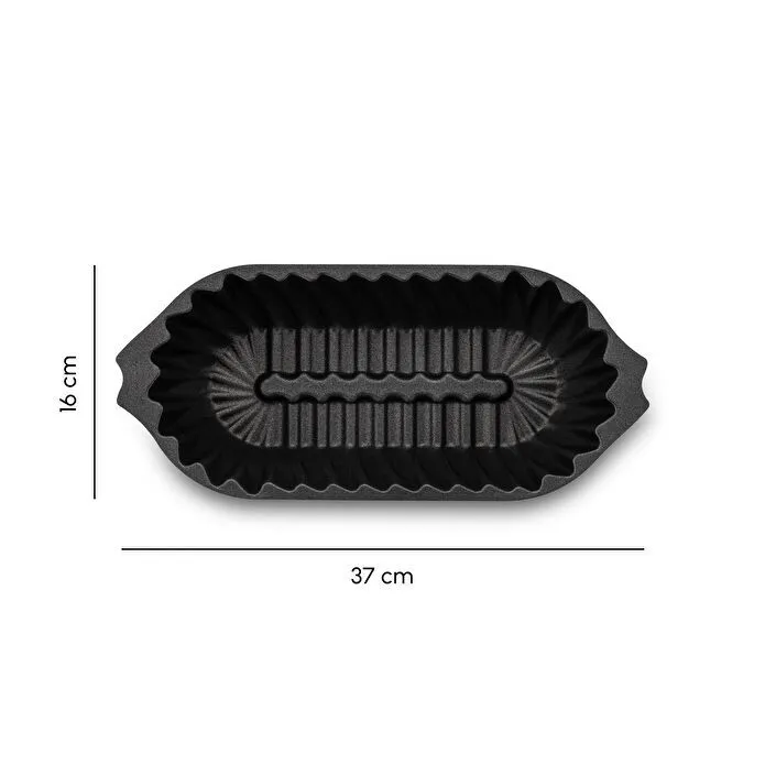 Jumbo Shark Swiss Black Baton Kek Kalıbı