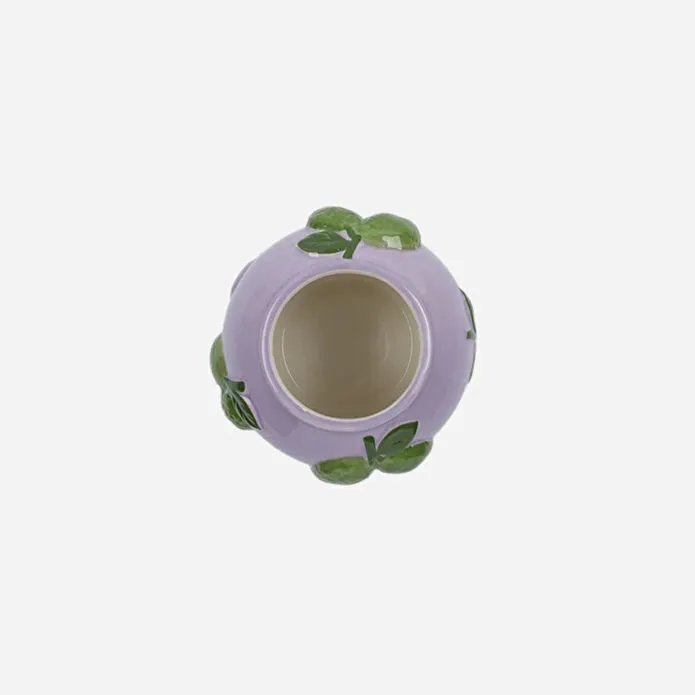 Flying Tiger Copenhagen Limon Desenli Mor Vazo