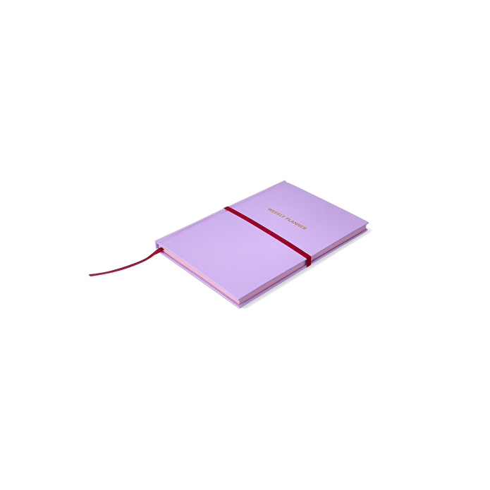 Flying Tiger Copenhagen Mor Haftalık Planlayıcı Defter