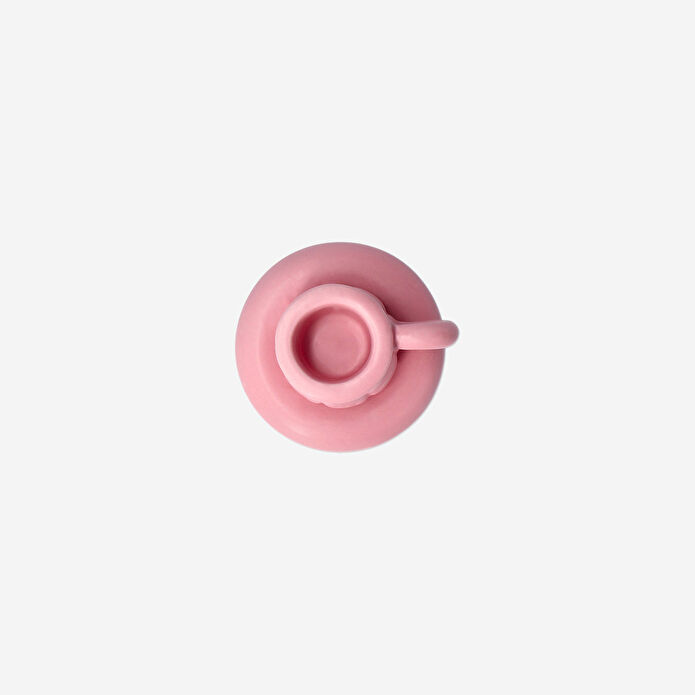 Flying Tiger Copenhagen Pembe Fincan Şeklinde Mumluk