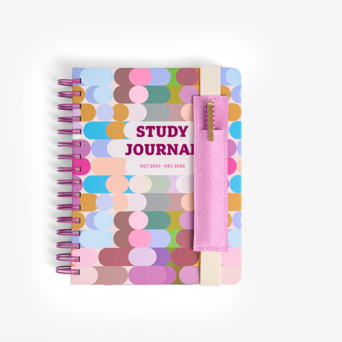 Flying Tiger Copenhagen Pembe Lastikli Kalem Tutacağı