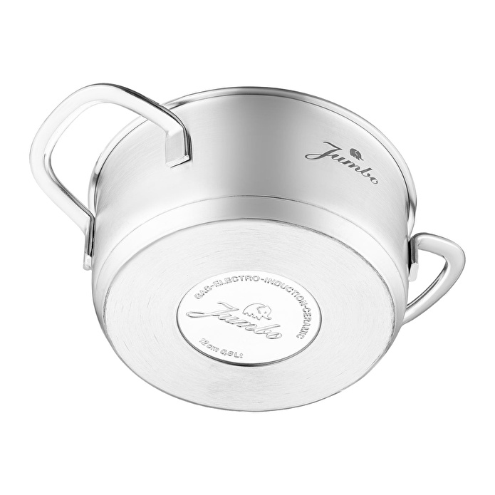 Jumbo New Baby Steel 6 Parça İndüksiyon Tabanlı Çelik Mini Set