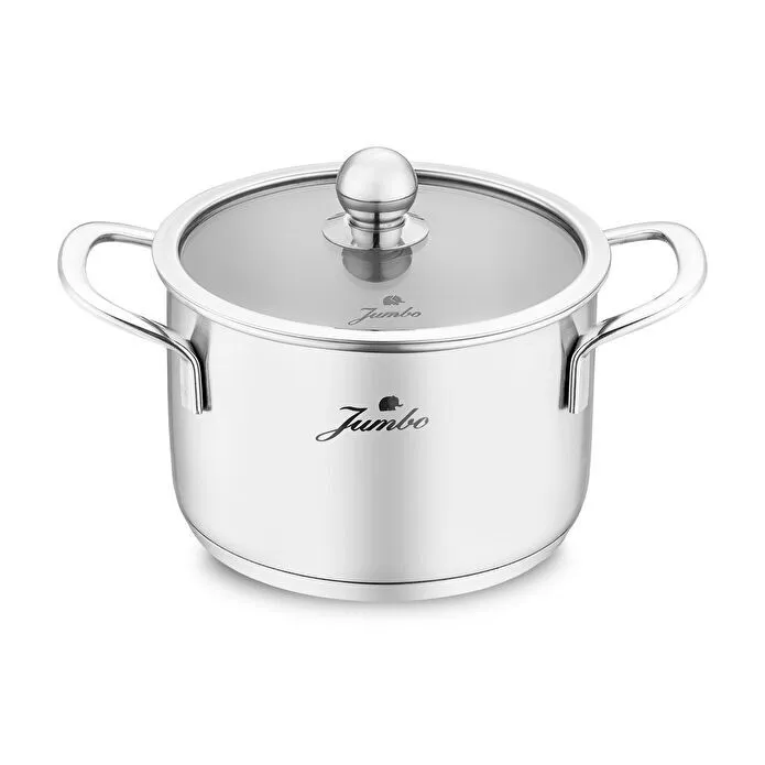 Jumbo New Baby Steel 6 Parça İndüksiyon Tabanlı Çelik Mini Set