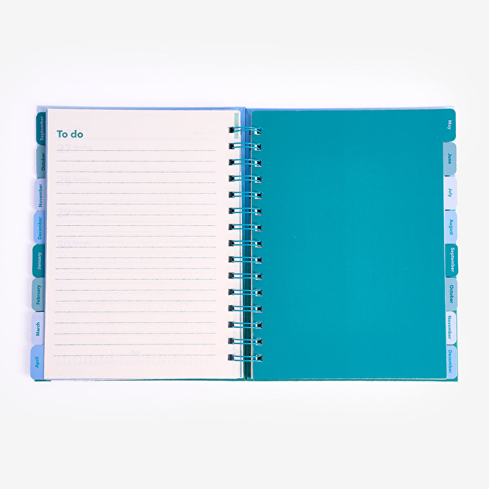 Flying Tiger Copenhagen Mavi 2026 Yıl Ortası Planlayıcı