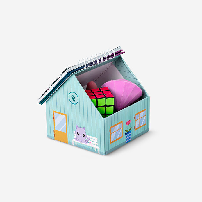 Flying Tiger Copenhagen Ev Şeklinde 2026 Takvimi