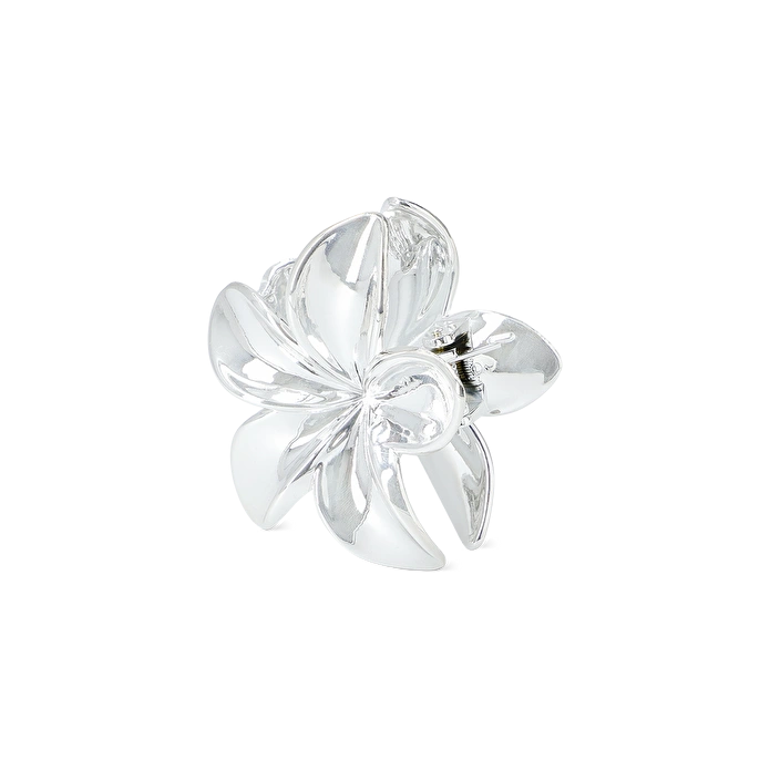 Flying Tiger Copenhagen Gümüş Çiçek Şeklinde Kıskaçlı Toka