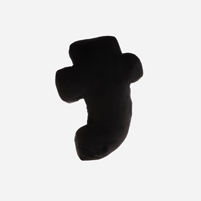 Flying Tiger Copenhagen Siyah Peluş Oyuncak T Harfi