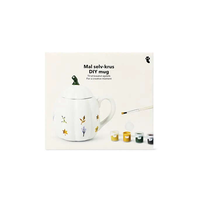 Flying Tiger Copenhagen Kendin Yap Balkabağı Kupa Boyama Kiti