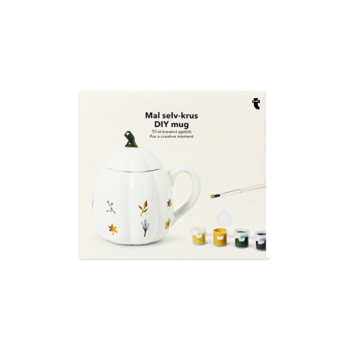 Flying Tiger Copenhagen Kendin Yap Balkabağı Kupa Boyama Kiti