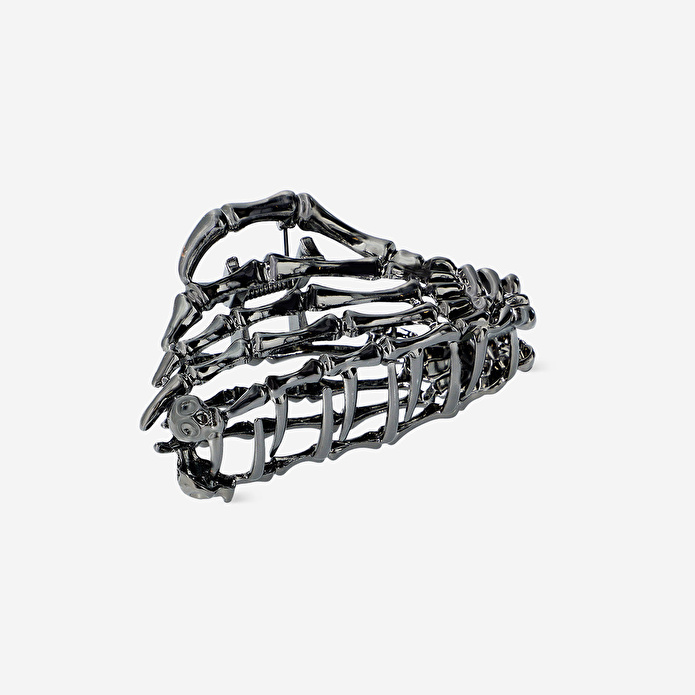 Flying Tiger Copenhagen İskelet Şeklinde Gümüş Toka