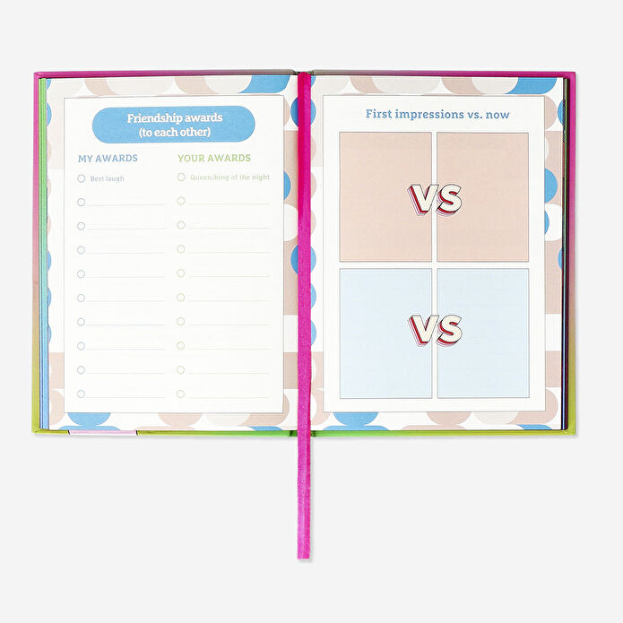 Flying Tiger Copenhagen Çok Renkli Arkadaşlık Günlüğü