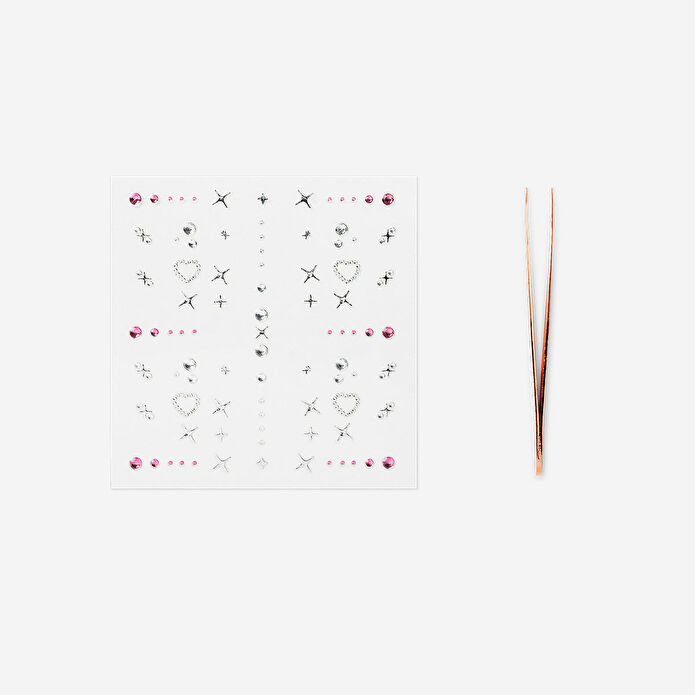 Flying Tiger Copenhagen Parlak Taşlı Tırnak Stickerı