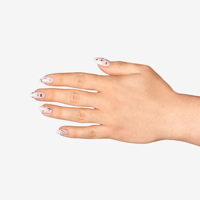 Flying Tiger Copenhagen Parlak Taşlı Tırnak Stickerı