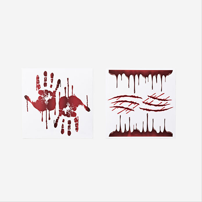 Flying Tiger Copenhagen El İzi Şeklinde 6'lı Pencere Stickerı