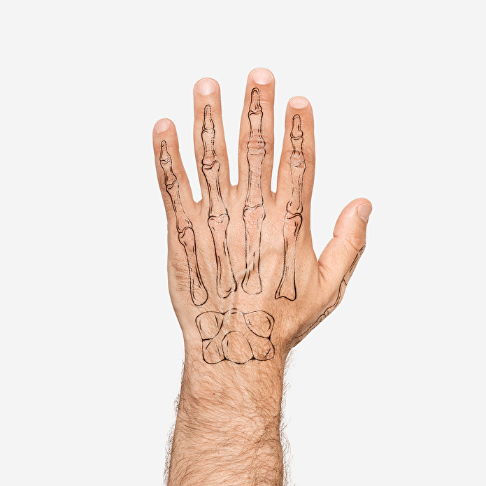 Flying Tiger Copenhagen İskelet Desenli 2'li Geçici Dövme