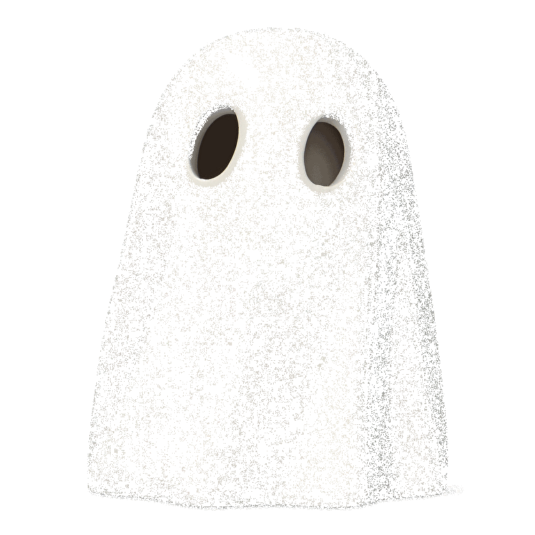 Flying Tiger Copenhagen Hayalet Şeklinde Küçük Seramik LED Lamba