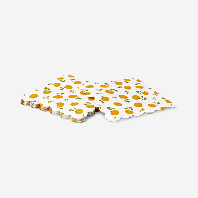 Flying Tiger Copenhagen Balkabağı Desenli 16'lı Kağıt Peçete