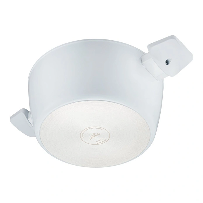 Jumbo Swiss Crystal Light Grey Derin Tencere 24 cm