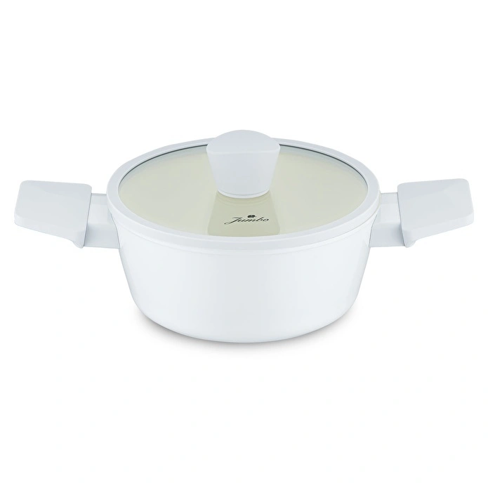 Jumbo Swiss Crystal Light Grey 7 Parça Tencere Seti