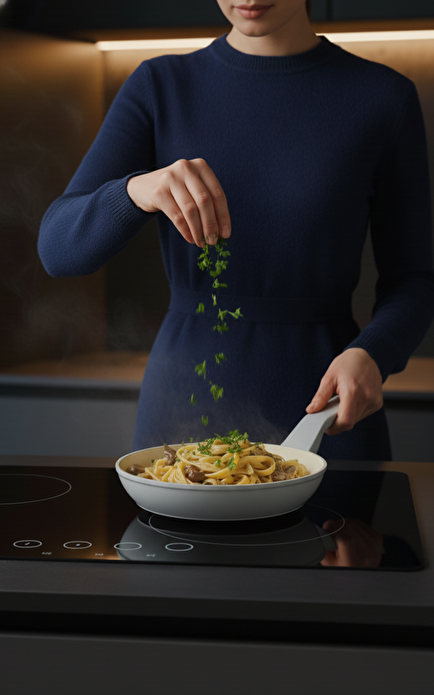 Jumbo Swiss Crystal Light Grey Tava 24 cm