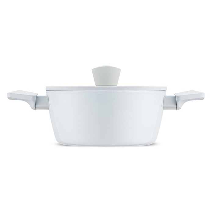 Jumbo Swiss Crystal Light Grey Derin Tencere 20 cm