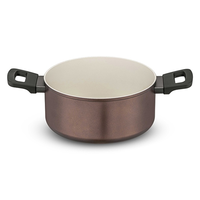 Jumbo Toledo Swiss Crystal Brown İndüksiyon Tabanlı Tencere Seti 7 Parça