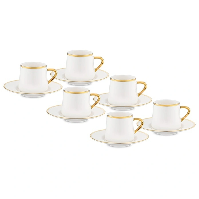 Jumbo Valetta Gold 6 Kişilik Fincan Takımı