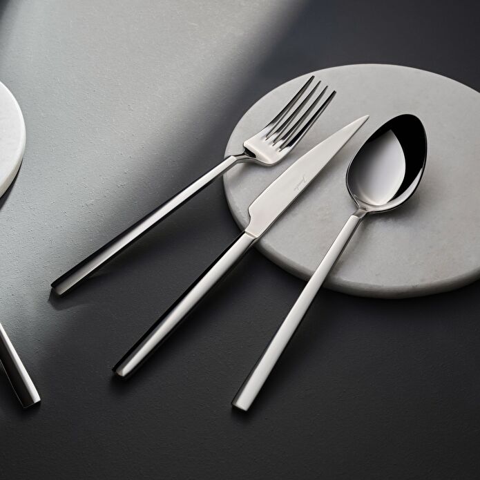 Jumbo 1800 18 Parça 6 Kişilik Çatal Kaşık Bıçak Takımı