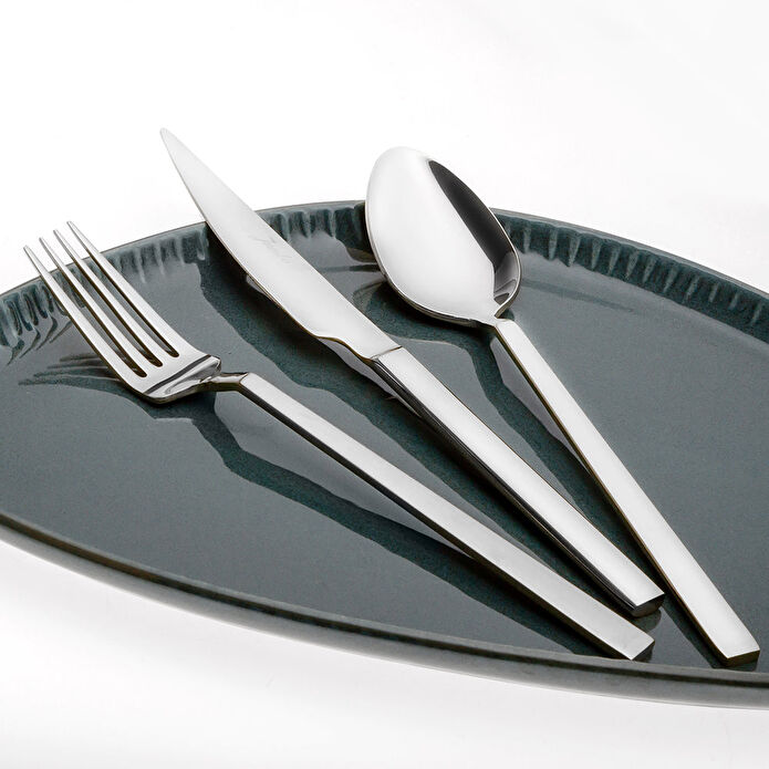 Jumbo 1800 18 Parça 6 Kişilik Çatal Kaşık Bıçak Takımı