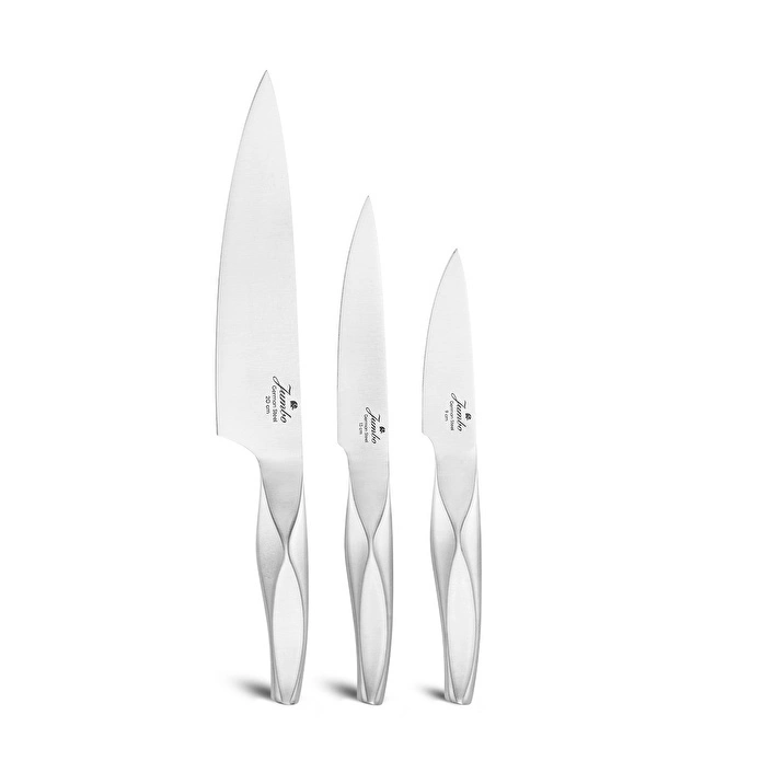 Jumbo Vera Alman Çeliği 3 Parça Bıçak Seti