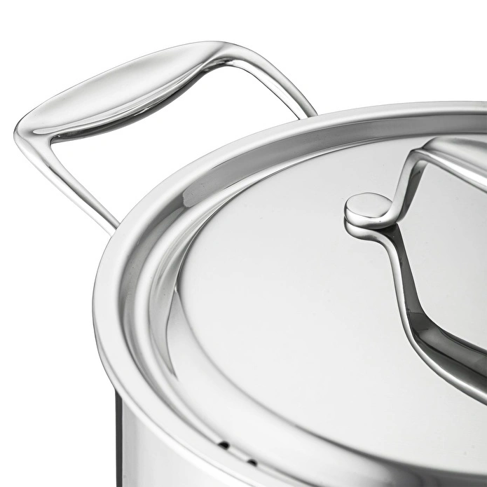 Jumbo Storey 3PLY 8 Parça İndüksiyon Tabanlı Çelik Tencere Seti