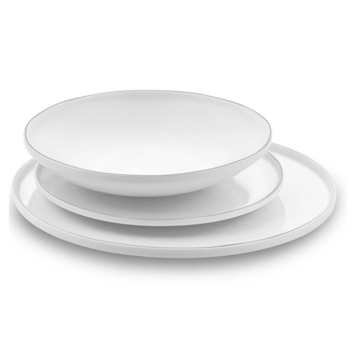 Jumbo Belle Platin 55 Parça 12 Kişilik Yemek Takımı