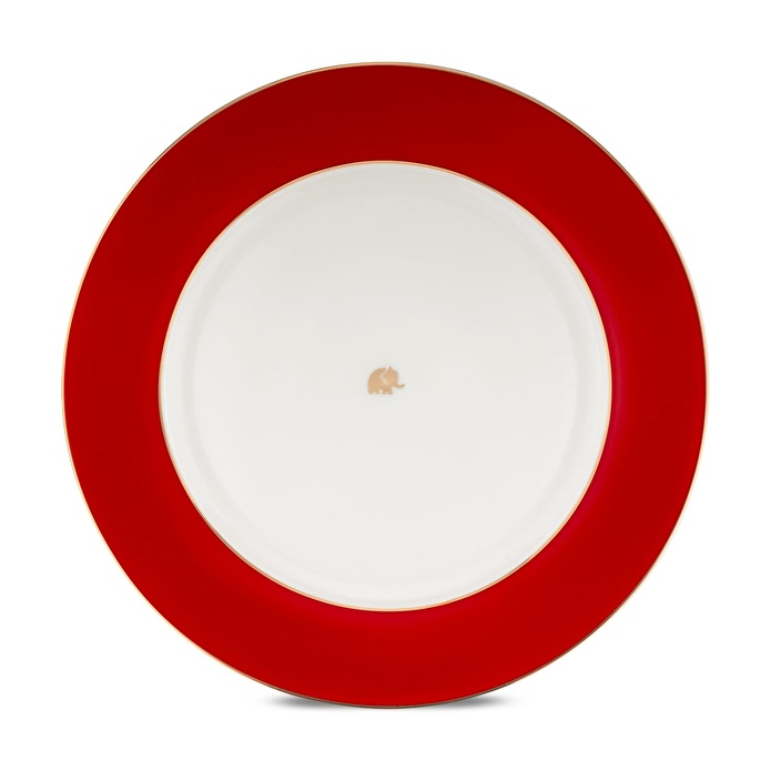 Jumbo Navy 24 Parça 6 Kişilik Yemek Takımı Kırmızı