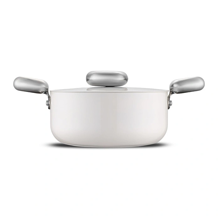 Jumbo Creamstone Swiss Crystal Cream 7 Parça Tencere Seti