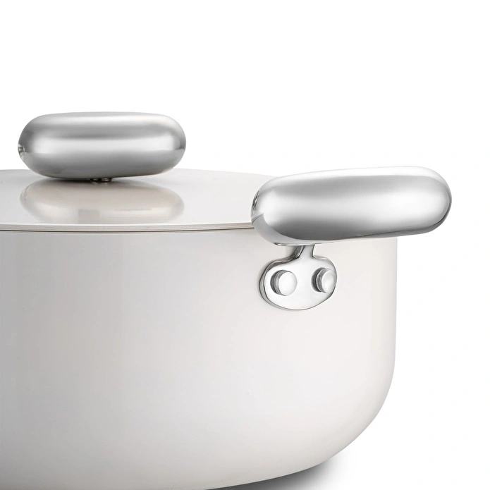 Jumbo Creamstone Swiss Crystal Cream 7 Parça Tencere Seti