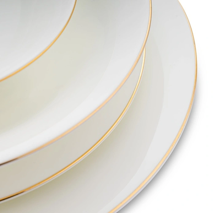 Jumbo Merlem 55 Parça 12 Kişilik Yemek Takımı Gold