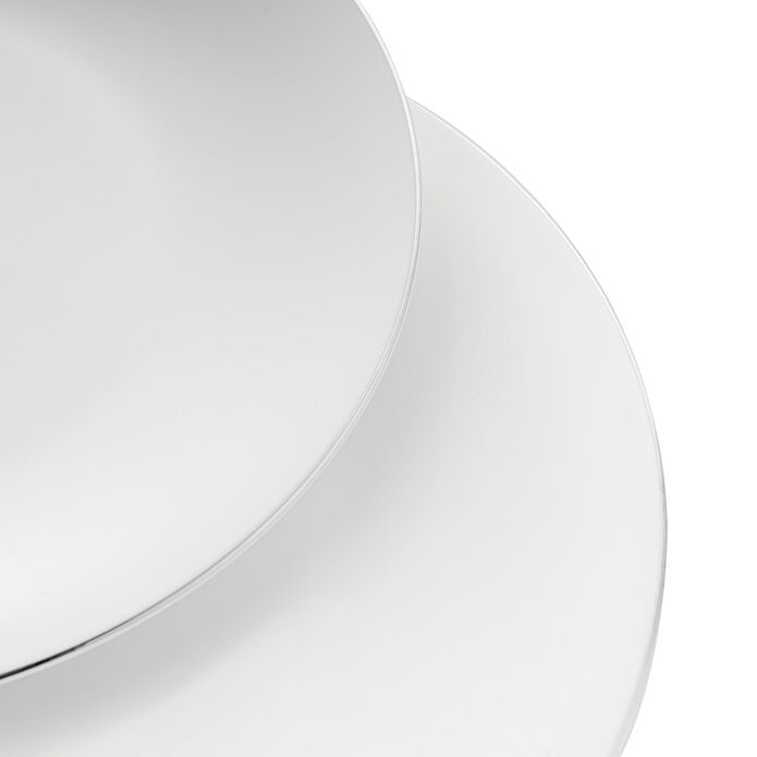 Jumbo Merlem 55 Parça 12 Kişilik Yemek Takımı Platin