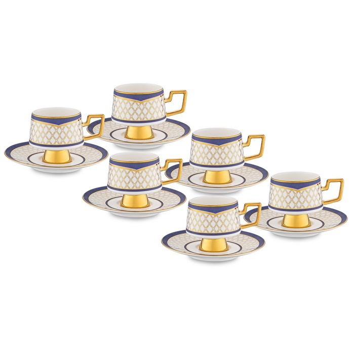 Jumbo Raven 6 Kişilik Kahve Fincan Takımı