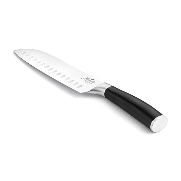 Jumbo New Utsuri Santoku Alman Çeliği Şef Bıçağı 18 cm