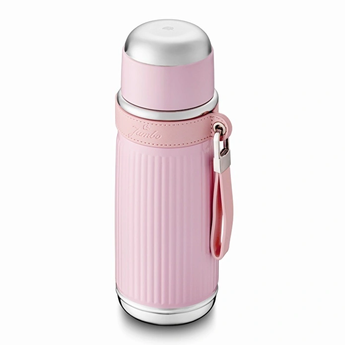 Jumbo Magic Pipetli Pembe Termos 850 ml