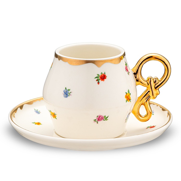 Jumbo Hook 6 Kişilik Kahve Fincan Takımı