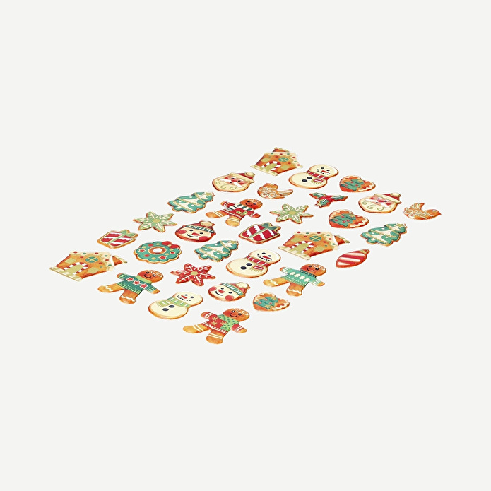 Flying Tiger Copenhagen Yılbaşı Temalı Sticker