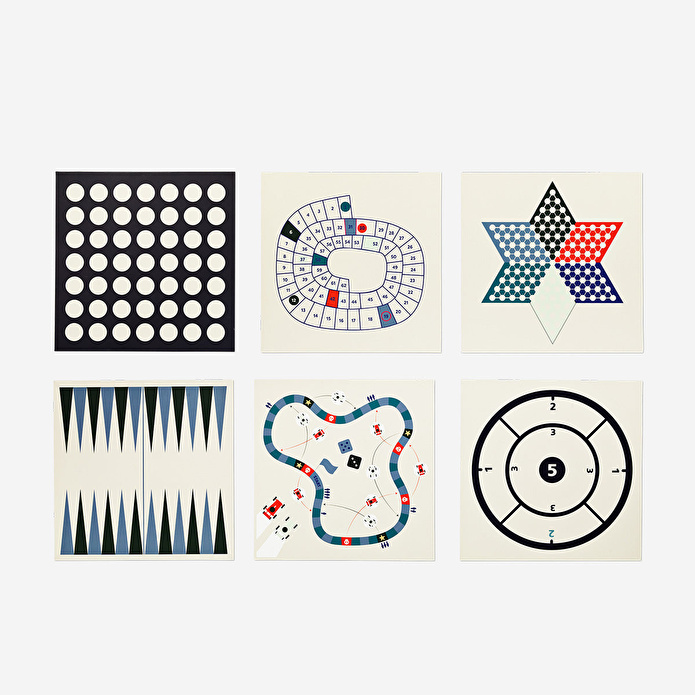 Flying Tiger Copenhagen 12’si 1 Arada Ahşap Masa Oyunları Seti