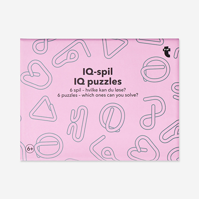 Flying Tiger Copenhagen Metal Zeka Oyunları Puzzle Seti