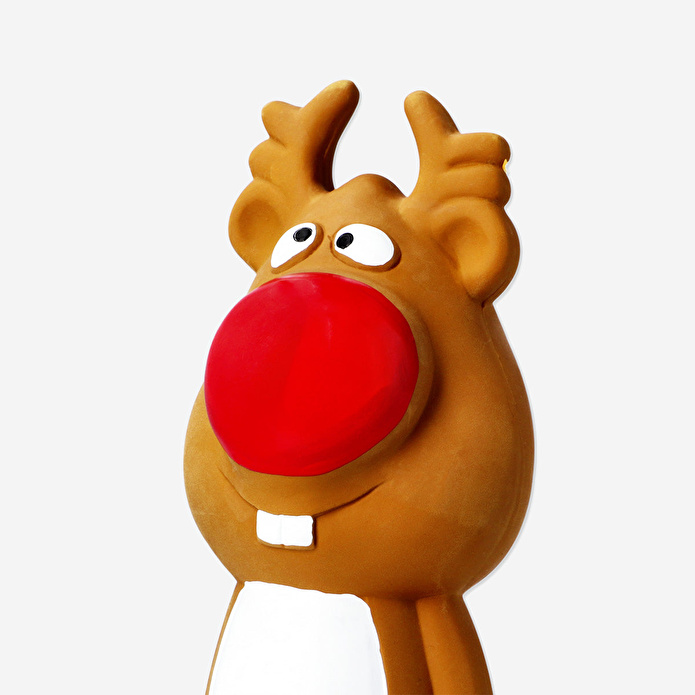 Flying Tiger Copenhagen Ren Geyiği Şeklinde Köpek Oyuncağı