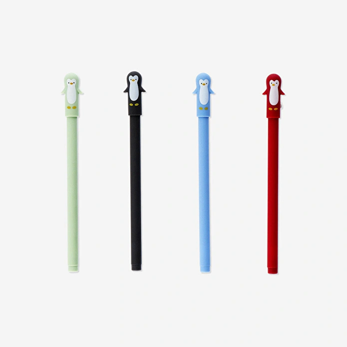 Flying Tiger Copenhagen Penguen Detaylı Jel Tükenmez Kalem